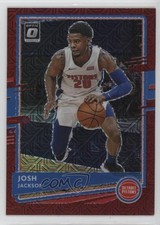 2020-21 Panini Donruss Optic Choice Red Prizm 85/88 Josh Jackson #74 16q7