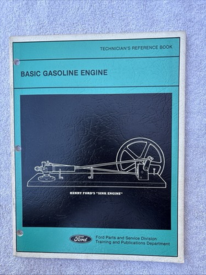 #ad Ford Basic Gasoline Engine Technician#x27;s Reference Book. $10.00