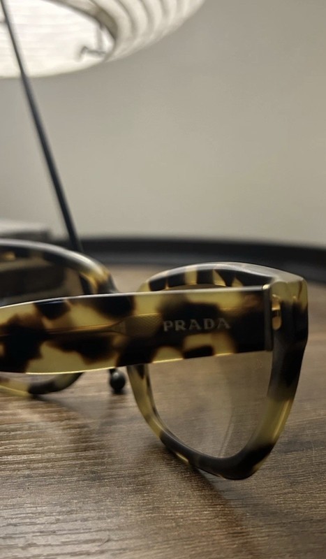 Vintage Prada Tortoise Shell Sunglasses SPR 071P Authentic Italy ! *rare Style *