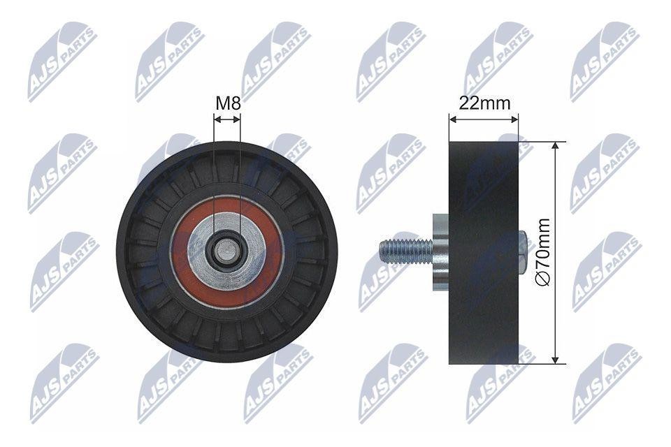 Nty Pulley Idler V-Belt For Multicar Fumo Citroen Jumper Fiat 99 - Image 5