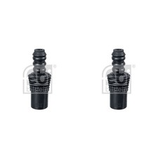 2X FEBI STAUBSCHUTZ SATZ STOßDÄMPFER VORNE passend für DACIA DUSTER LOGAN SANDER