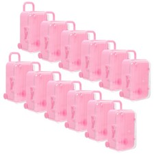 12 Pcs Mini-reiseetui Aus Kunststoff Süsigkeiten Box Mini-Koffer-Spielzeug