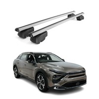 DachträGer GrundtäGer FüR Citroen C5 X 2022-2026 75Kg Alu Silber 2 Tlg
