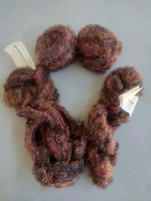 Zestaw 4 przędz z kamienia żelaznego Nowy Meksyk pętelkowana mieszanka moheru Rambler przędzy / 5012, 8 uncji