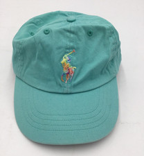 Polo Ralph Lauren Men's Embroidered Chino Baseball Cap , Bay Green, One Size