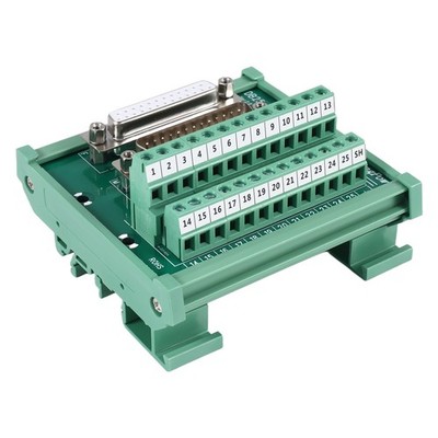 DB25 DIN Schienen  Schnittstellen  Stecker / Buchse  Board F5P51177