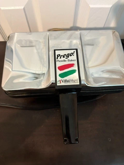 VillaWare Prego Pizzelle Baker 3600-NS Non-Stick Italian Cookie Maker