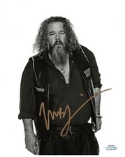 Sons Of Anarchy Mark Boone Junior Autograph 8x10 Photo ACOA