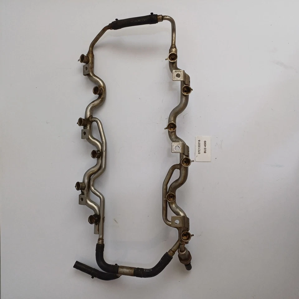 Рейка впрыска топлива 2002-2010 Volkswagen Phaeton 07C133316 - Изображение 3 из 4