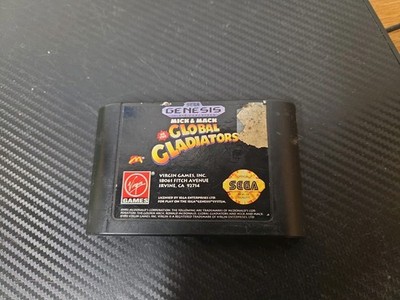 Global Gladiators Sega Genesis Game Cartridge  only  tested  free ship