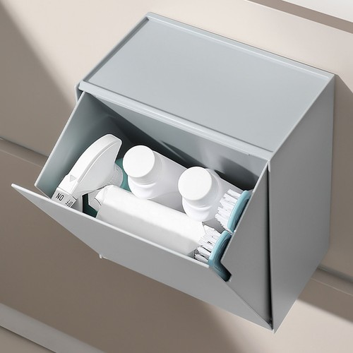 Wandmontierte Aufbewahrungsbox, staubdichter Toiletten-Organizer, hochwertige Feuchttücherbox Wandmontierte Aufbewahrungsbox, staubdichter Toiletten-Organizer, hochwertige Feuchttücherbox