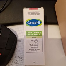 Image of Cetaphil Daily Defence SPF Sensitive Skin SPF 30 Moisturiser/Spf 50 Mineral 50g