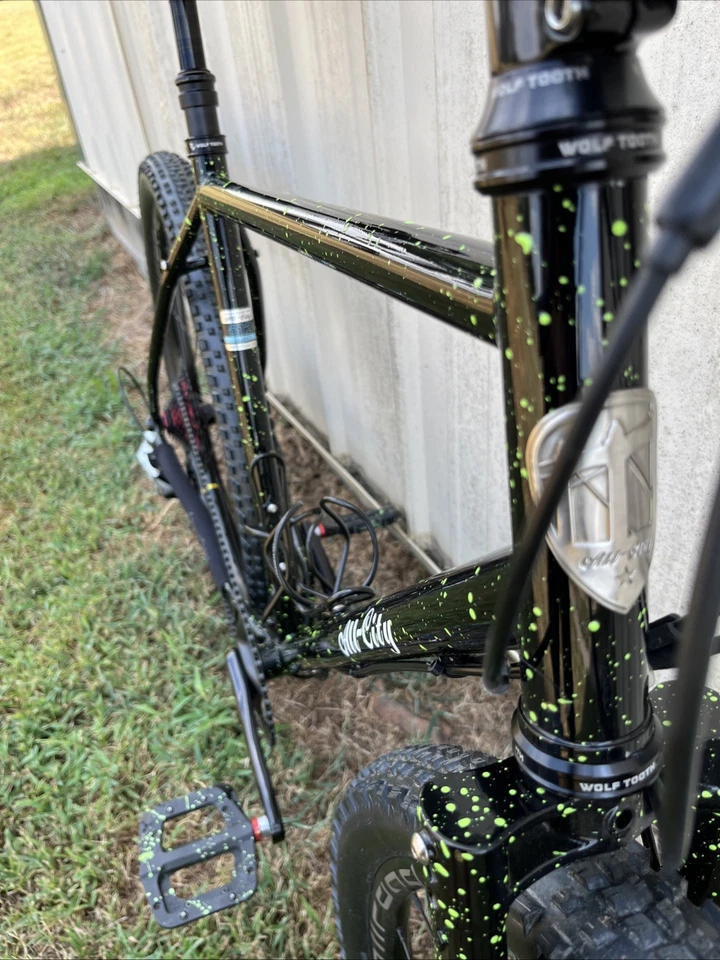 Salpicaduras All City Gorilla Monzón 52 cm 27,5 Brooks SRAM Mavic Wolf Tooth Surly Foto 3 de 4