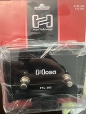 Hosa FSC-385 Guitar Style Dual Latching Footswitch New Open Box