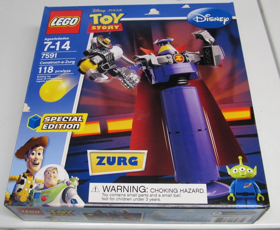 LEGO 7591 CONSTRUCT-A-ZURG TOY STORY New and Sealed RETIRED!! - Image 3 of 4