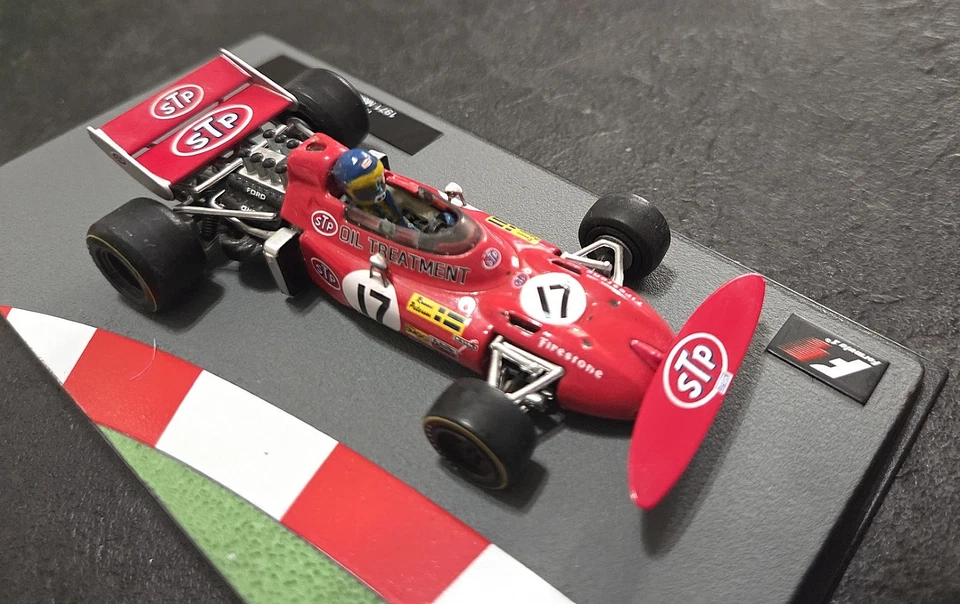Modellino F1 1:43 March 711 - 1971 - Ronnie Peterson - F1 Collection Custom - Immagine 4 di 4