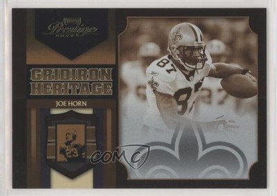 2007 Playoff Prestige Gridiron Heritage Foil 15/100 Joe Horn #GH-29 fm0