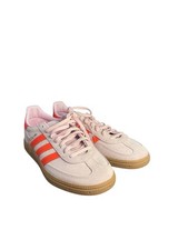 Women's Adidas Handball Spezial Pink Orange Sneakers Size 8
