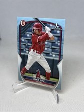 Jorge Ruiz 2023 Bowman Baseball #BP-123 1st Bowman Sky Blue Paper 223/499 Angels