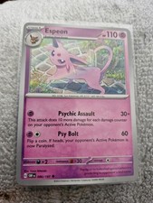 Pokemon Cards - 2023 Obsidian Flames - 86/197 Espeon