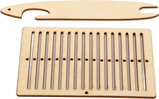 2-teiliges Webstuhl Kit, Hölzernes Gürtel W...