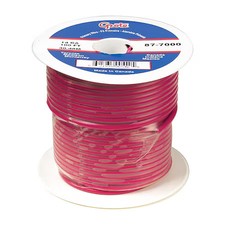 Grote 89-6000 Primary Wire, Gpt, 12 Awg, Copper, Red, Pvc Jacket, Stranded