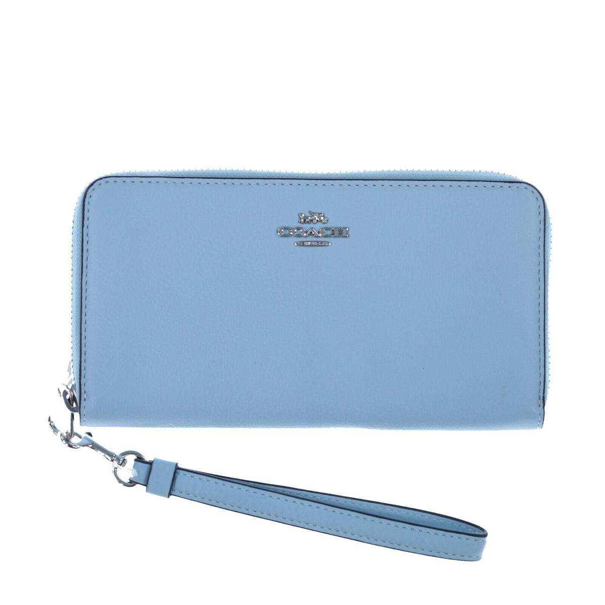 Coach Women's Long Zip Around Wallet Credit Card Wristlet Clutch
