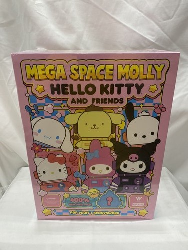 Mega Space Molly Hello Moon 400% Figure Limited - New Unopened