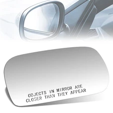Fit 92-96 Honda Prelude Side View Door Mirror Glass Convex Lens Passenger/ Right