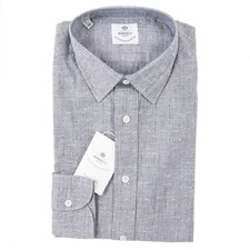 Luigi Borrelli Slim-Fit Subtle Woven Cotton Dress Shirt 15.75 Eu 40 NWT