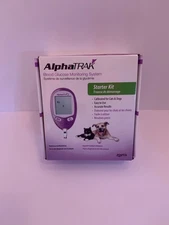 AlphaTrak Blood Glucose Monitoring System Starter Kit  Calbrated for Cat & Dog