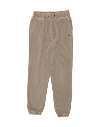 Napapijri, NAPAPIJRI Womens Tracksuit Trousers Joggers UK 6 XS Grey Cotton WM07