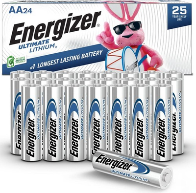 #ad Energizer Ultimate Lithium AA Batteries 12 Pack Expires 12 2050 $24.00