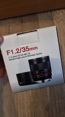 Samyang 35mm f/1.2 ED AS UMC CS für Sony E-Mount APS-C Objektiv