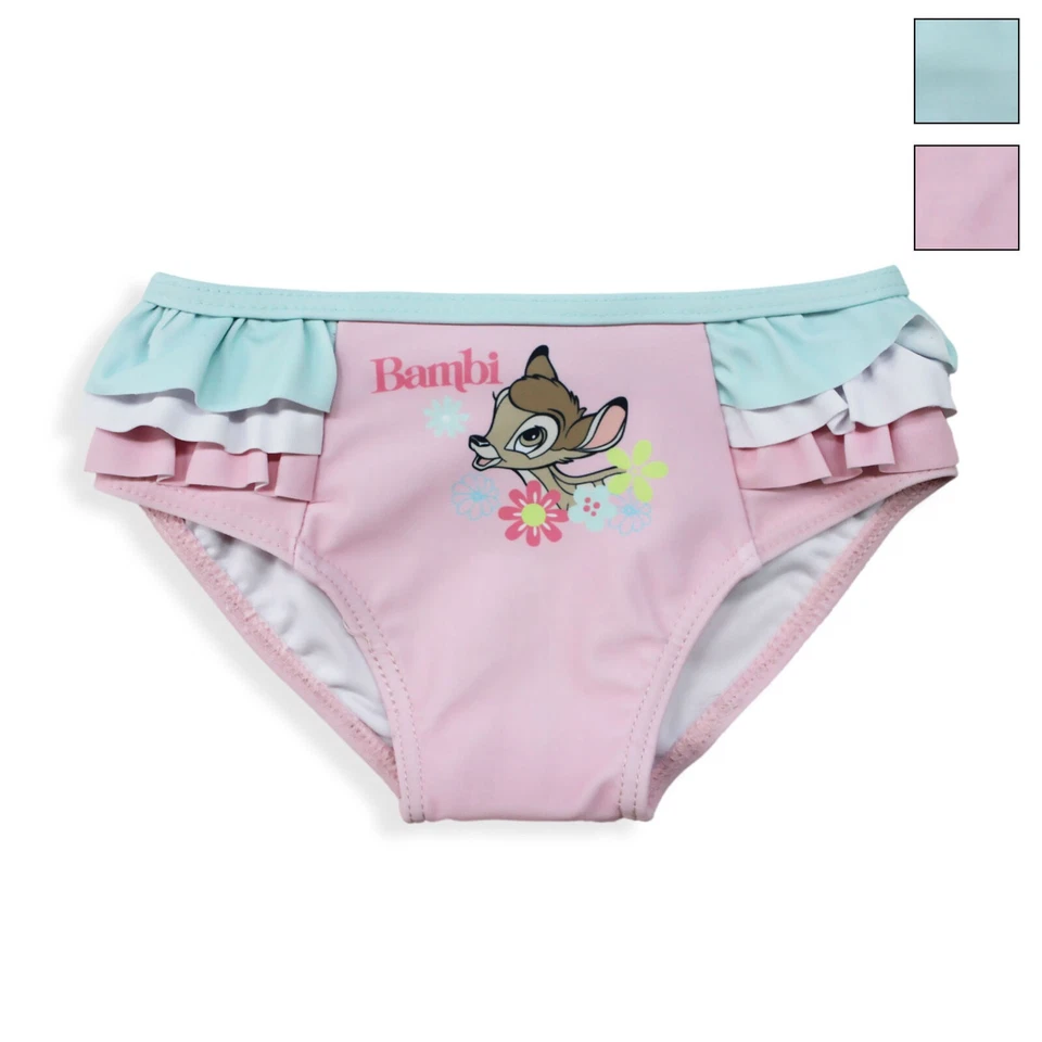 Maillot De Bain Slip De Plage Pour Bébé Fille Disney BAMBI 6654 - Photo 1/1