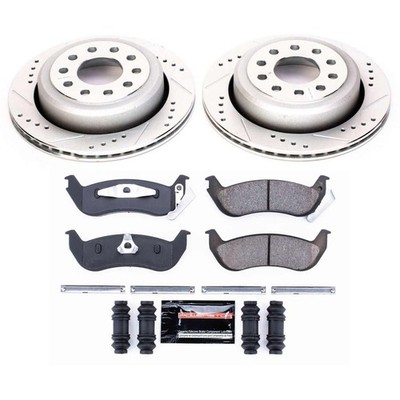Power Stop K5293 Z23 Daily Driver Brake Pad and Z23 Evolution Brake Rotor Kit