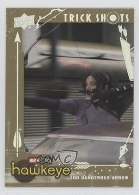 2023 Upper Deck Marvel Studios Hawkeye Trick Shots Gold 9/57 Kate Bishop p9m