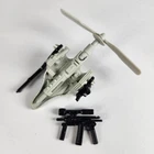Vintage GI Joe 1989 Annihilator V1 Hand Gun & Helicopter Backpack Accessories