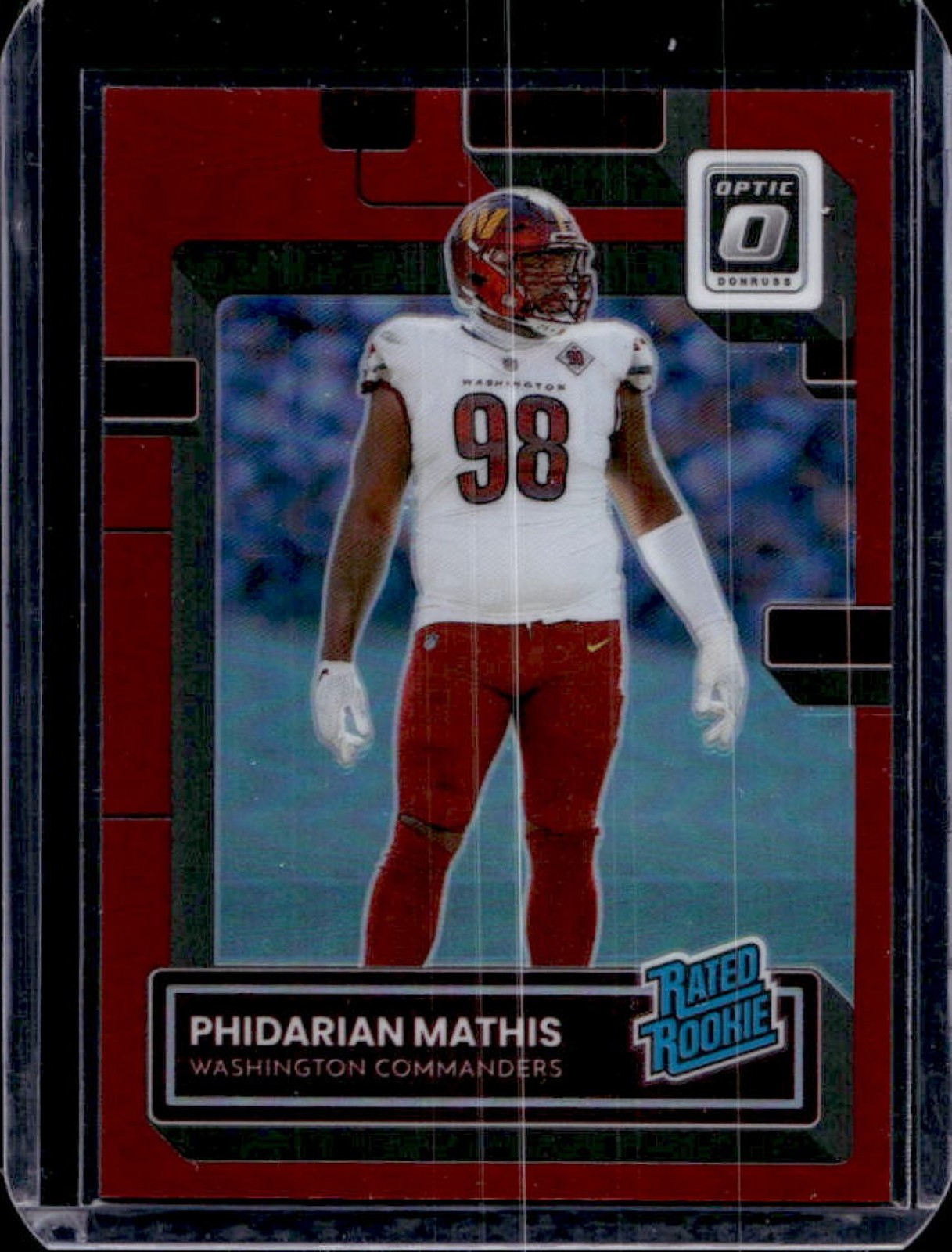 Phidarian Mathis Panini Donruss Optic #268 Red