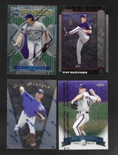 Pat Hentgen Chrome lot  2 FINEST, 1 BOWMAN & 1   PINNACLE CERTIFIED
