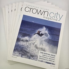 Coronado Island Crown City Magazine 2018-2019 Lot of 7 Issues Surfing Tiny House