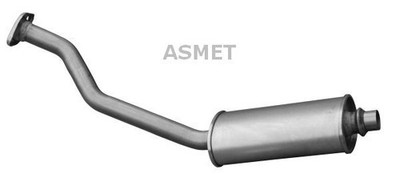 Front Muffler ASMET 09.097