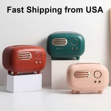 Radio Box Facial Tissue Large Luxury Napkin USA Shipping Dispenser Box Holder