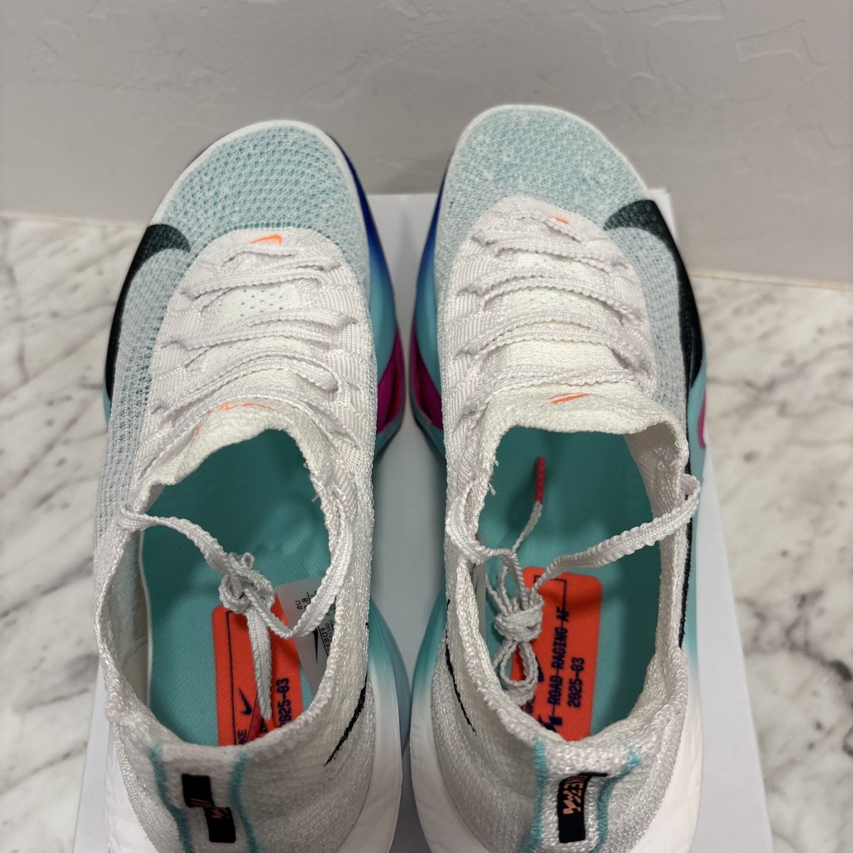 Nike Air Zoom Alphafly Next% 3 White Turquoise FD8311-104 Men's
