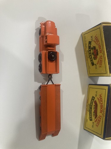 Lesney Matchbox No. 15 Atlantic Prime Mover & MOKO No. 16 Transporter NIB MINT - Picture 10 of 16