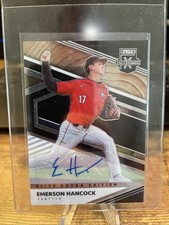 2020 Panini Elite Extra Edition - Emerson Hancock Opti-Chrome Signatures Auto