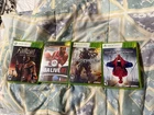 Microsoft Xbox 360 A Lot Of Four Games! Fallout Spider-Man Transformers