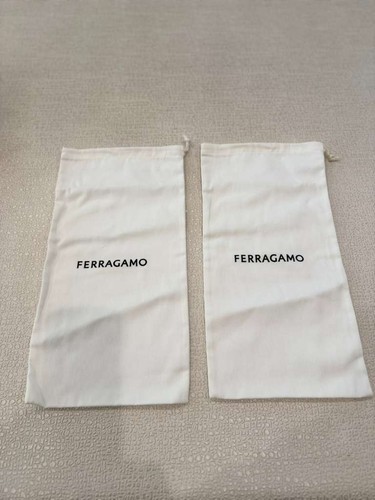 Salvatore Ferragamo Dust Bag Shoe Bags 16.3X8.2 Set Of 2