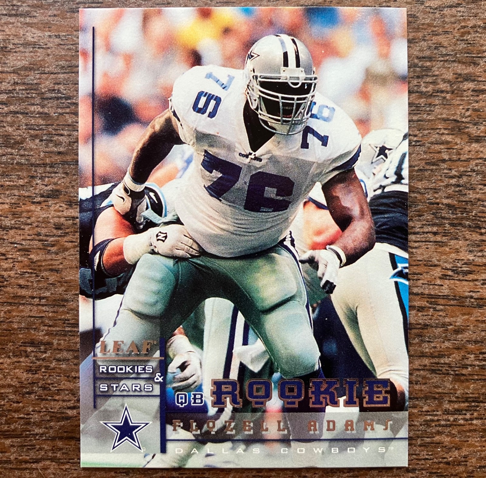 Flozell Adams Leaf Rookies & Stars #240 Base