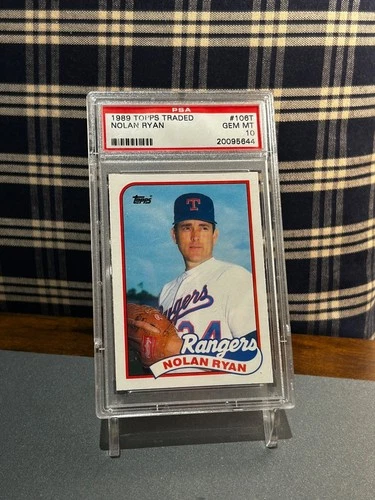 1989 Topps Traded - Nolan Ryan - #106T - Texas Rangers - HOF - PSA 10